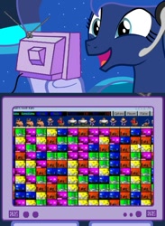 Size: 563x769 | Tagged: safe, imported from derpibooru, princess luna, gamer luna, after dark games, exploitable meme, meme, obligatory pony, roof rats, tv meme