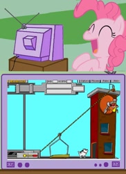 Size: 562x770 | Tagged: safe, imported from derpibooru, pinkie pie, after dark games, bad dog 911, exploitable meme, meme, obligatory pony, tv meme