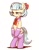 Size: 600x765 | Tagged: dead source, safe, artist:semi-kon, artist:susu, imported from derpibooru, coco pommel, pony, semi-anthro, bipedal, blushing, clothes, female, socks, solo