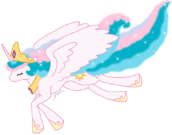 Size: 560x440 | Tagged: safe, artist:somniloquous, imported from derpibooru, princess celestia, female, solo