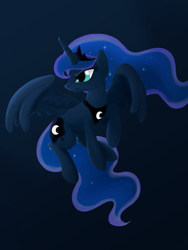 Size: 720x960 | Tagged: safe, artist:goldenspirits, imported from derpibooru, princess luna, female, solo