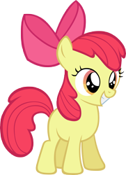 Size: 3523x4865 | Tagged: safe, artist:lilcinnamon, imported from derpibooru, apple bloom, absurd resolution, female, simple background, solo, transparent background, vector