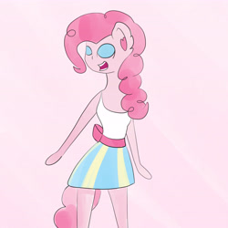 Size: 5555x5555 | Tagged: safe, artist:bambinen, imported from derpibooru, pinkie pie, anthro, absurd resolution, ambiguous facial structure, female, solo