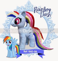 Size: 480x508 | Tagged: artist needed, safe, imported from derpibooru, rainbow dash, cutie mark, irl, photo, plushie, simple background, vector, watermark, white background