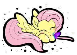 Size: 1234x884 | Tagged: safe, artist:amberlea-draws, imported from derpibooru, fluttershy, female, simple background, solo, transparent background