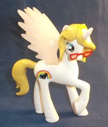Size: 2337x2745 | Tagged: safe, artist:gryphyn-bloodheart, imported from derpibooru, oc, oc only, oc:bonniecorn, alicorn, pony, alicorn oc, bonnie, bonnie zacherle, brushable, custom, customized toy, irl, photo, sculpted, solo, toy