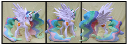 Size: 7080x2500 | Tagged: safe, artist:nazegoreng, imported from derpibooru, princess celestia, irl, photo, plushie, solo