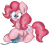 Size: 724x667 | Tagged: safe, artist:kristysk, imported from derpibooru, pinkie pie, pony, female, solo, yarn