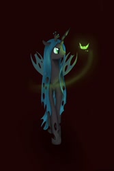 Size: 2000x3000 | Tagged: safe, artist:alicekvartersson, imported from derpibooru, queen chrysalis, changeling, changeling queen, crown, female, jewelry, regalia, solo