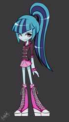 Size: 2340x4160 | Tagged: safe, artist:hayley1432, imported from derpibooru, sonata dusk, equestria girls, rainbow rocks, converse, female, solo