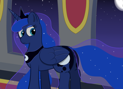 Size: 2200x1600 | Tagged: safe, artist:twalot, imported from derpibooru, princess luna, pony, female, solo