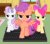 Size: 480x425 | Tagged: safe, edit, imported from derpibooru, screencap, apple bloom, scootaloo, sweetie belle, flight to the finish, animated, clubhouse, crusaders clubhouse, cutie mark crusaders, female, treadmill