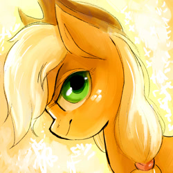 Size: 1100x1100 | Tagged: safe, artist:staticdragon1, imported from derpibooru, applejack, female, solo