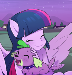 Size: 651x681 | Tagged: dead source, safe, artist:baekgup, imported from derpibooru, spike, twilight sparkle, dog, equestria girls, equestria girls (movie), bare shoulders, cute, female, love, male, ponied up, scene interpretation, sleeveless, spikabetes, spike the dog, spikelove, straight, strapless, twiabetes, twilight sparkle (alicorn)