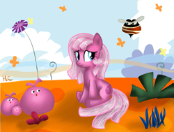 Size: 789x595 | Tagged: safe, artist:hollyclaw-cat, imported from derpibooru, locoroco, ponified, priffy