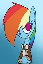 Size: 527x789 | Tagged: safe, artist:mr. rottson, imported from derpibooru, rainbow dash, captain rainbow dash, fanon