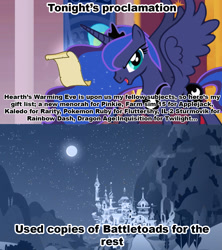 Size: 1021x1149 | Tagged: safe, imported from derpibooru, princess luna, battletoads, luna's proclamation, meme, pure unfiltered evil