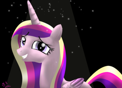 Size: 950x680 | Tagged: safe, artist:bluefluffydinosaur, imported from derpibooru, princess cadance, female, solo