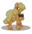 Size: 800x874 | Tagged: safe, imported from derpibooru, applejack, pony, robot, robot pony, five nights at aj's, animatronic, applefreddy, female, five nights at freddy's, solo