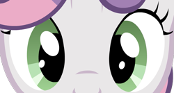 Size: 851x455 | Tagged: safe, artist:apony4u, imported from derpibooru, sweetie belle, pony, close-up, female, solo