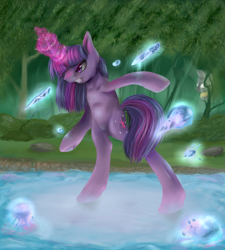 Size: 4500x5000 | Tagged: safe, artist:pinkiamena, imported from derpibooru, twilight sparkle, zecora, zebra, absurd resolution