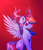 Size: 2600x3000 | Tagged: safe, artist:novabytes, imported from derpibooru, rainbow dash, antlers, christmas, cute, dashabetes, female, reindeer dash, rudolph dash, rudolph the red nosed reindeer, solo