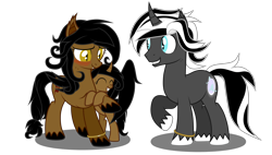 Size: 5800x3300 | Tagged: safe, artist:junkiesnewb, imported from derpibooru, oc, oc only, oc:nox arcana, oc:tempest arcana, oc:whirlwind dust, bat pony, bat pony unicorn, pony, unicorn, vampire, vampony, wingless bat pony, blushing, curved horn, family, fangs, female, filly, foal, male, mare, noxwind, parent:oc:nox arcana, parent:oc:whirlwind dust, parents:noxwind, simple background, slit eyes, slit pupils, smiling, stallion, straight, transparent background, vector