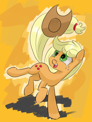 Size: 900x1200 | Tagged: safe, artist:chaosmalefic, imported from derpibooru, applejack, female, newbie artist training grounds, solo