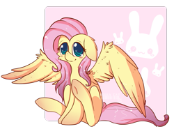 Size: 941x697 | Tagged: safe, artist:soulycat, imported from derpibooru, fluttershy, female, solo