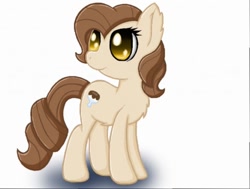 Size: 512x387 | Tagged: safe, artist:milestailsprower99, imported from derpibooru, oc, oc only, oc:tiramisu, earth pony, pony, solo