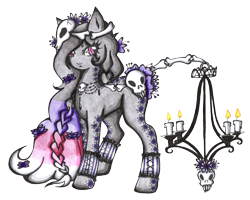 Size: 3747x3003 | Tagged: safe, artist:calavera-garbancera, imported from derpibooru, oc, oc only, original species, augmented tail, solo