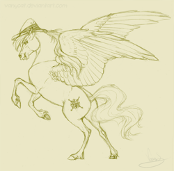 Size: 899x885 | Tagged: safe, artist:vanycat, imported from derpibooru, daring do, female, monochrome, realistic, solo