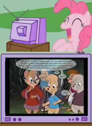 Size: 703x962 | Tagged: safe, imported from derpibooru, pinkie pie, earth pony, mouse, pony, cordelia shrew, exploitable meme, martin brisby, meme, mrs. brisby, obligatory pony, older, sequel, teresa brisby, the secret of nimh, the secret of nimh 2: timmy to the rescue, timothy brisby, tv meme