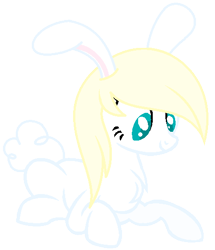 Size: 442x514 | Tagged: safe, artist:sky-winds, imported from derpibooru, oc, oc only, oc:briar, hybrid, rabbit, solo