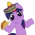 Size: 894x894 | Tagged: safe, imported from derpibooru, twilight sparkle, :i, female, looking at you, shrug, shrugpony, solo, sombrero, taco, taco twilight