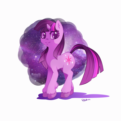 Size: 1024x1024 | Tagged: safe, artist:walnutsprout, imported from derpibooru, twilight sparkle, female, simple background, solo, unshorn fetlocks, white background