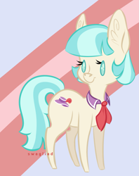 Size: 949x1200 | Tagged: safe, artist:swagliad, imported from derpibooru, coco pommel, female, solo