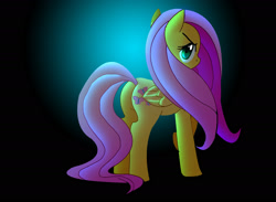 Size: 1648x1209 | Tagged: safe, artist:angelofhapiness, imported from derpibooru, fluttershy, pegasus, pony, angry, butt, female, looking back, mare, plot, solo