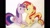 Size: 1191x670 | Tagged: safe, artist:thefriendlyelephant, imported from derpibooru, sunset shimmer, twilight sparkle, twilight sparkle (alicorn), alicorn, pony, unicorn, cheek to cheek, female, forgiveness, hoof on hoof, lesbian, mare, one eye closed, shipping, smiling, sunsetsparkle, traditional art