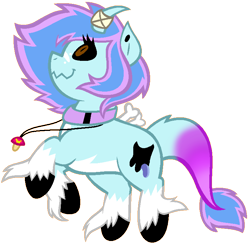 Size: 756x750 | Tagged: safe, artist:son-of-an-assbutt, imported from derpibooru, oc, oc only, pony, augmented tail, female, mare, necklace, solo, unshorn fetlocks