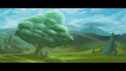 Size: 1920x1080 | Tagged: safe, artist:zookz25, imported from derpibooru, oc, oc only, scenery, solo, tree, wallpaper