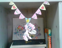 Size: 965x748 | Tagged: safe, imported from derpibooru, applejack, fluttershy, pinkie pie, rainbow dash, rarity, twilight sparkle, jumped-out-pinkieanswers, korean, mane six