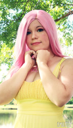 Size: 1275x2212 | Tagged: safe, artist:emmitz, imported from derpibooru, fluttershy, human, cosplay, irl, irl human, photo, solo