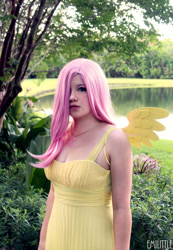 Size: 1310x1895 | Tagged: safe, artist:emmitz, imported from derpibooru, fluttershy, human, cosplay, irl, irl human, photo, solo