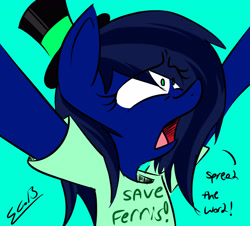 Size: 4450x4023 | Tagged: safe, artist:scootaloocuteness, imported from derpibooru, oc, oc only, absurd resolution, ferris bueller's day off, solo