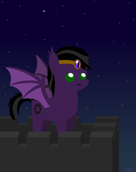 Size: 800x1015 | Tagged: safe, artist:jokuc, imported from derpibooru, oc, oc only, vampire, pointy ponies, solo