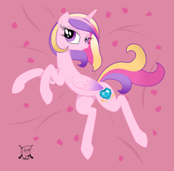 Size: 2217x2181 | Tagged: safe, artist:shadawg, imported from derpibooru, princess cadance, alicorn, pony, female, mare, smiling, solo