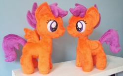 Size: 1024x634 | Tagged: safe, artist:pinkamoone, imported from derpibooru, scootaloo, irl, photo, plushie