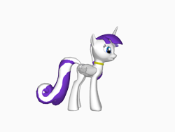 Size: 768x576 | Tagged: safe, imported from derpibooru, twilight velvet, alicorn, pony, 3d, 3d pony creator, alicornified, female, pony creator 3d, ponylumen, race swap, solo, velveticorn