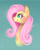 Size: 1600x2000 | Tagged: safe, artist:saoiirse, imported from derpibooru, fluttershy, cute, female, lineless, portrait, solo